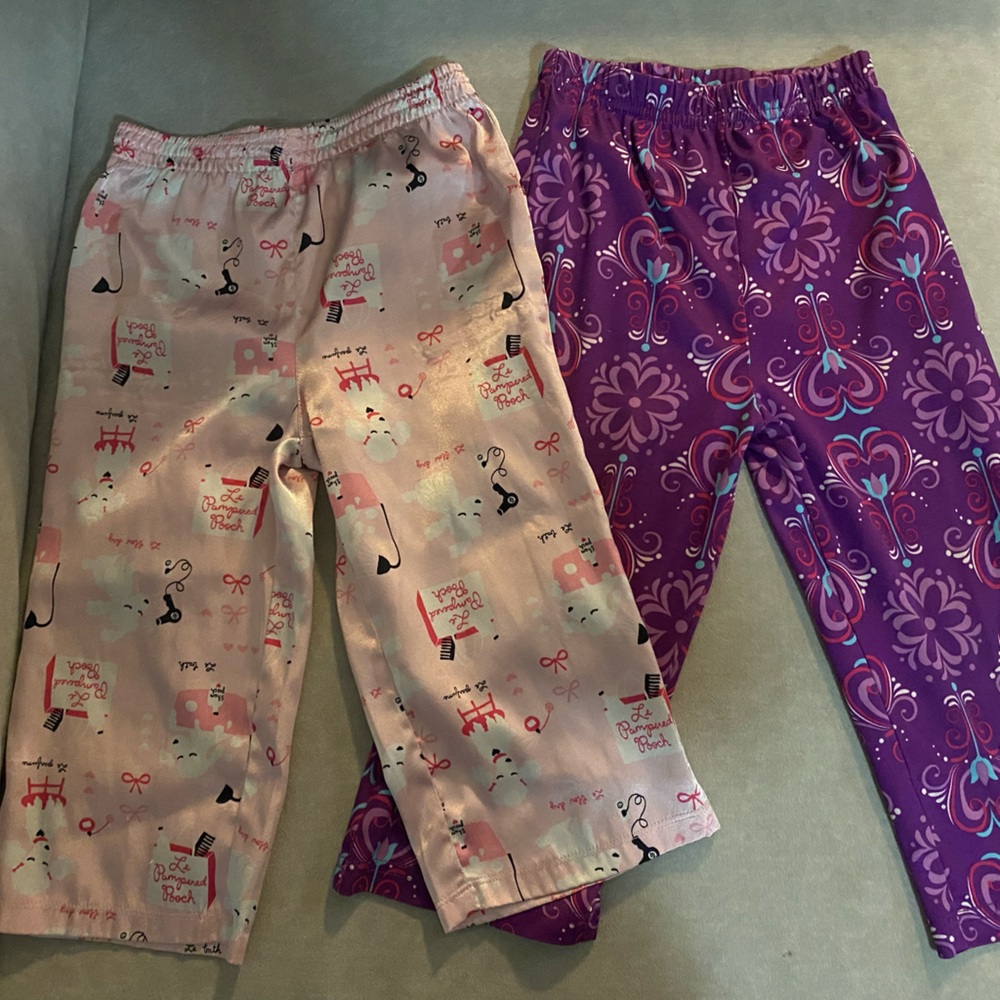 Kids Pajamas Set - Pink and Purple